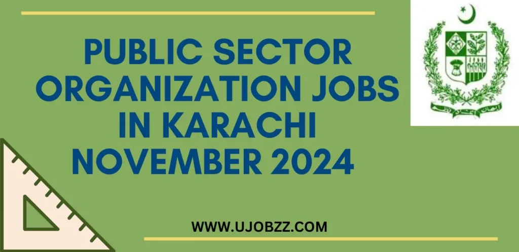 Public Sector Organization Jobs in Karachi November 2024 Advertisement