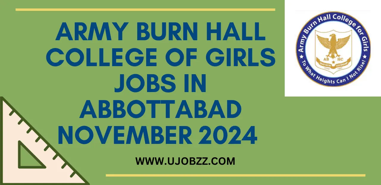 Army Burn Hall College of Girls Jobs in Abbottabad November 2024 Advertisement