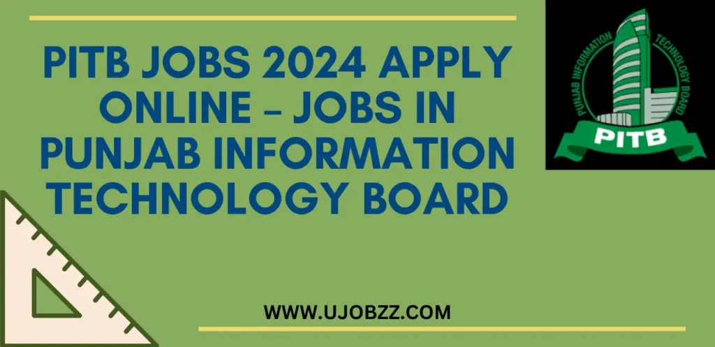 PITB Jobs 2024 Apply Online – Jobs in Punjab Information Technology Board